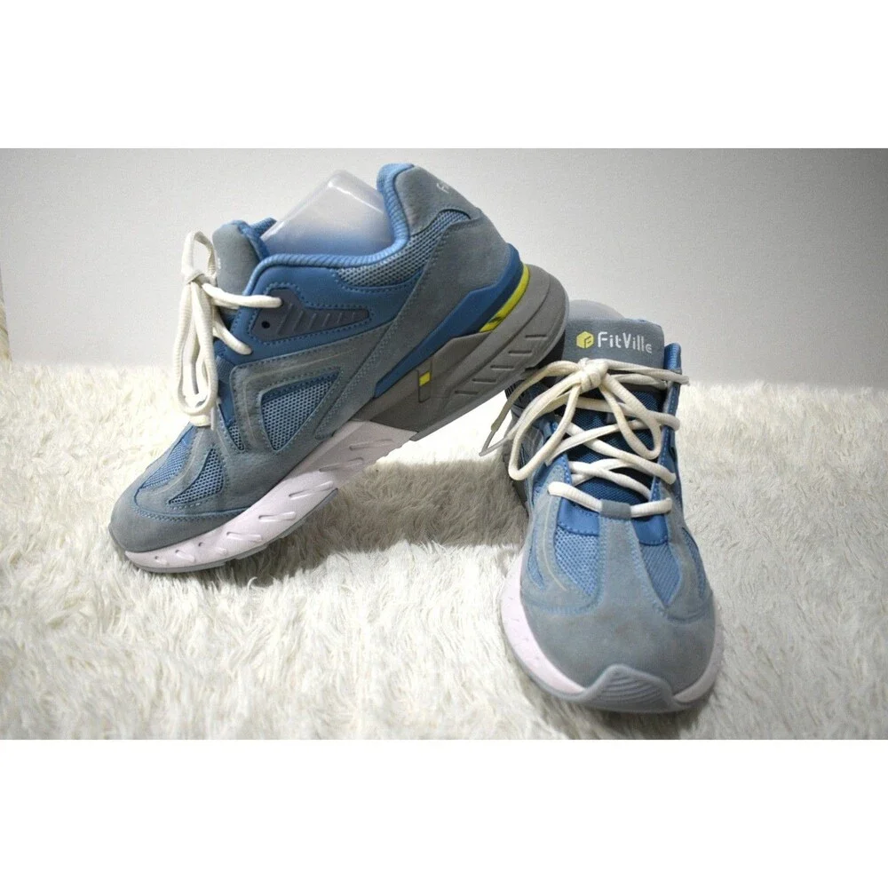 FitVille Rebound Core Comfort Walking Shoe Flat Feet - Women's Size 10.5 WIDE